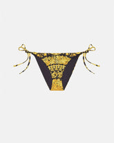 Printed Nylon-Blend Bikini Bottoms