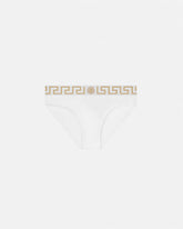 Nylon-Blend Swim Briefs