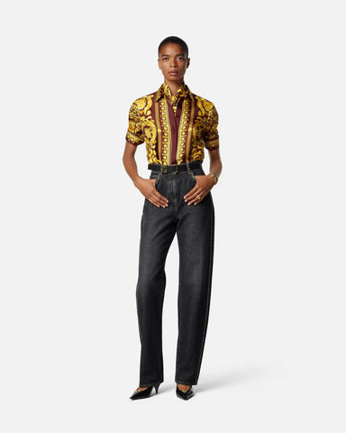 Printed Silk Shirt