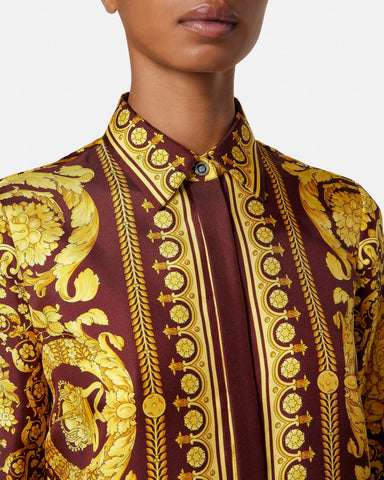 Printed Silk Shirt