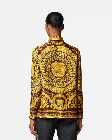 Printed Silk Shirt