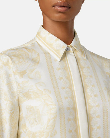 Printed Silk Shirt