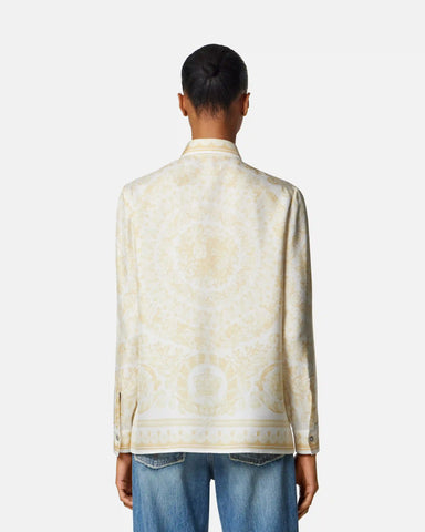 Printed Silk Shirt