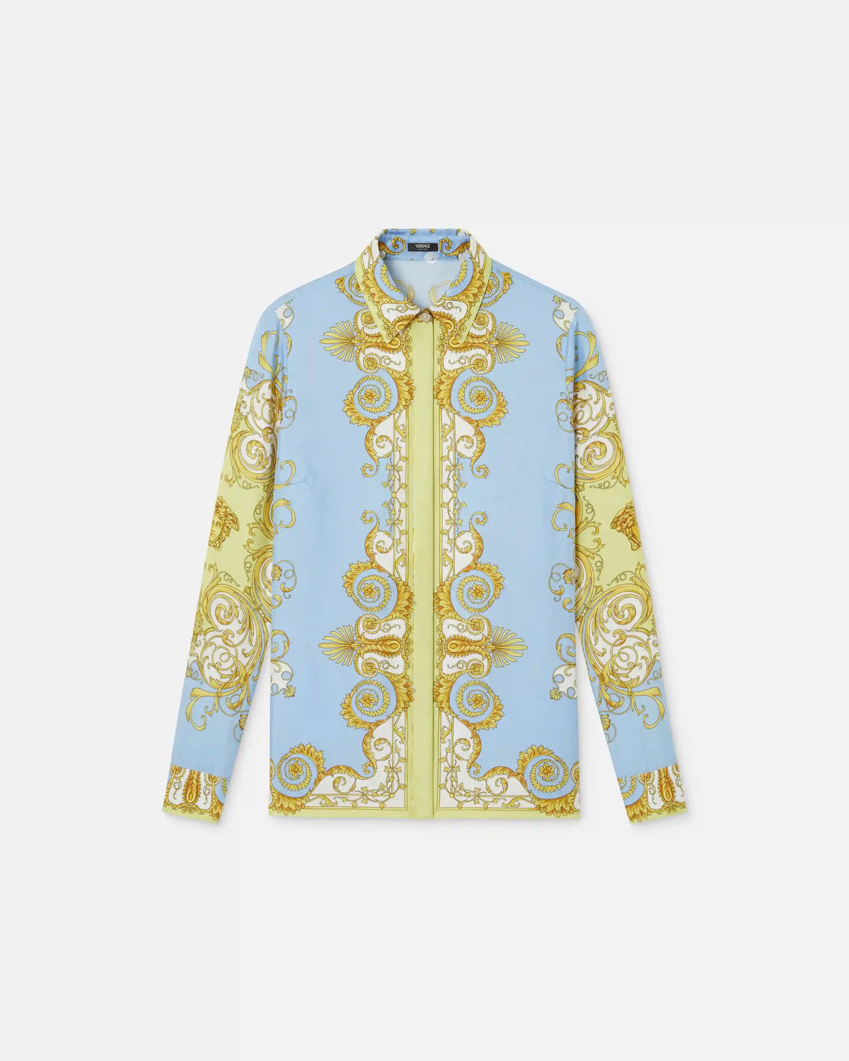 Printed Silk Twill Shirt