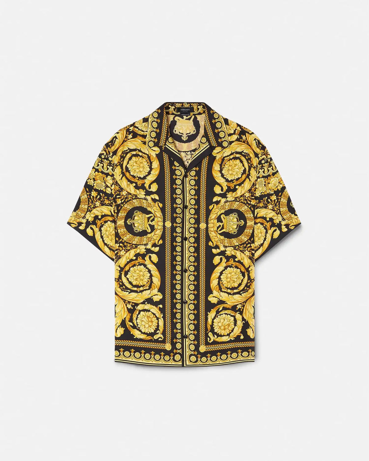 Printed Silk Twill Shirt