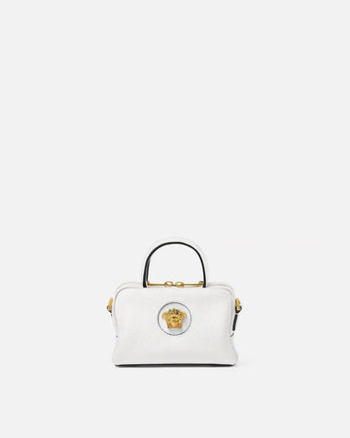 La Medusa Leather Mini Boston Bag