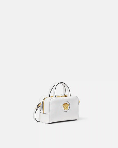 La Medusa Leather Mini Boston Bag