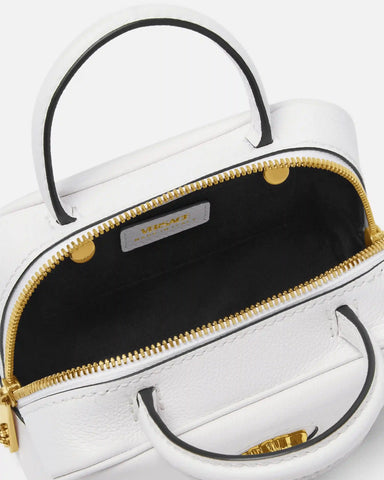 La Medusa Leather Mini Boston Bag