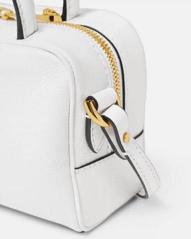 La Medusa Leather Mini Boston Bag