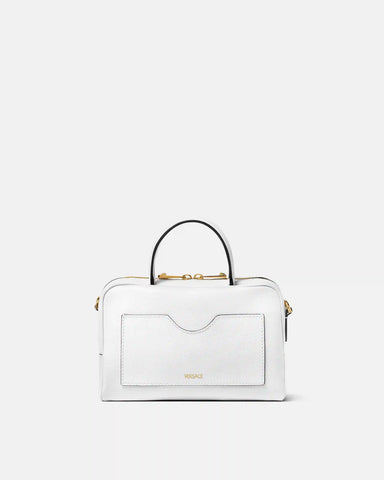 La Medusa Leather Boston Bag