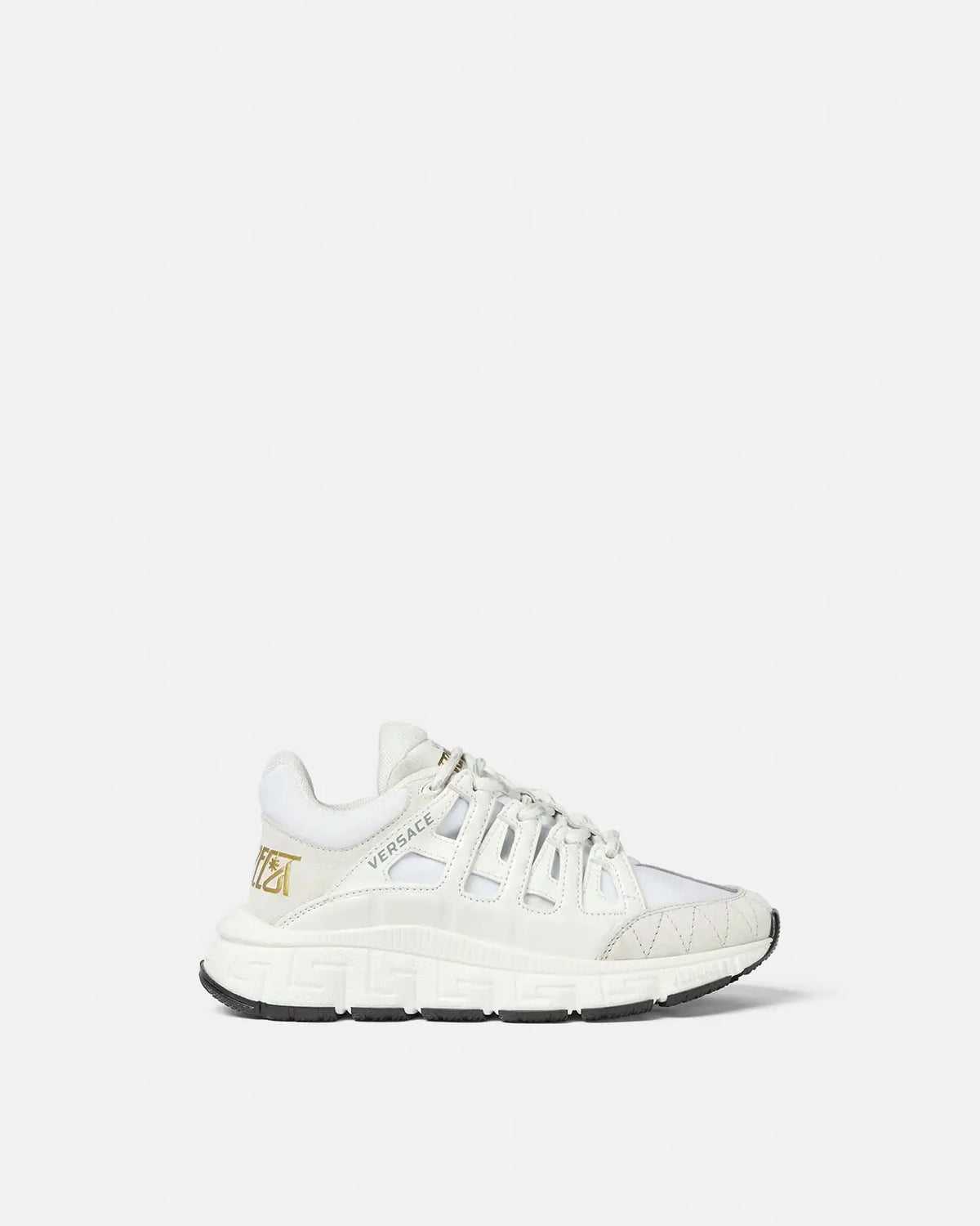 Kids' Trigreca Leather Sneakers