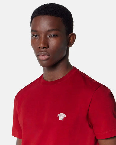 Embroidered Cotton-Jersey T-Shirt