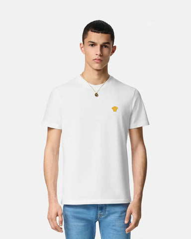Embroidered Cotton-Jersey T-Shirt
