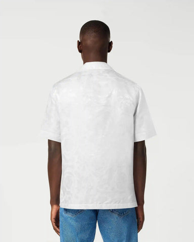 Jacquard Silk-Blend Shirt