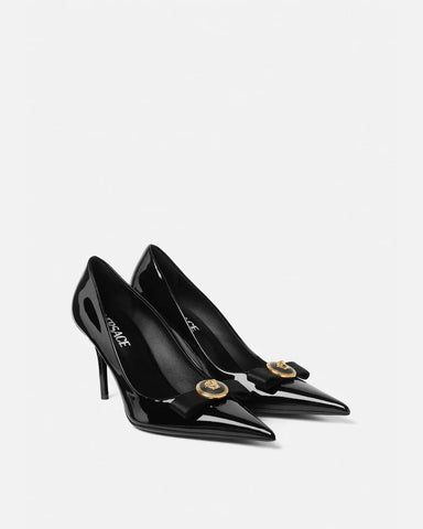 Gianni Ribbon Patent Pumps 85 mm