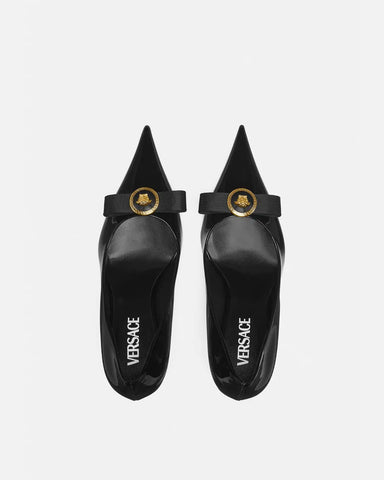 Gianni Ribbon Patent Pumps 85 mm