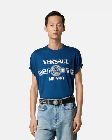 Printed Cotton-Jersey Regular T-Shirt