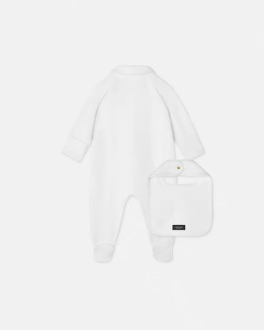 Baby Embroidered Cotton-Jersey Sleepsuit Set