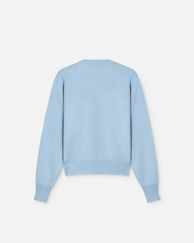 Cashmere-Wool Knit Sweater