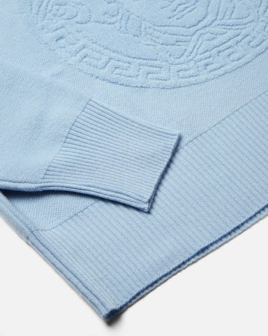 Cashmere-Wool Knit Sweater
