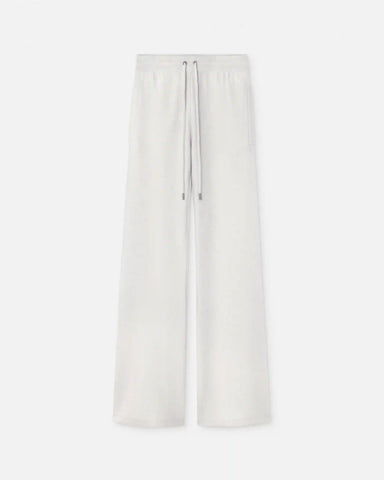 Wool-Blend Flared Towel Pants
