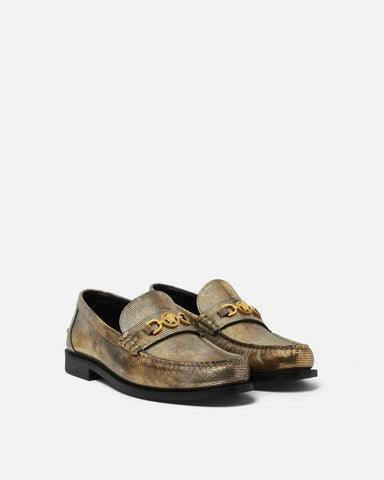 Medusa '95 Lizard-Effect Loafers