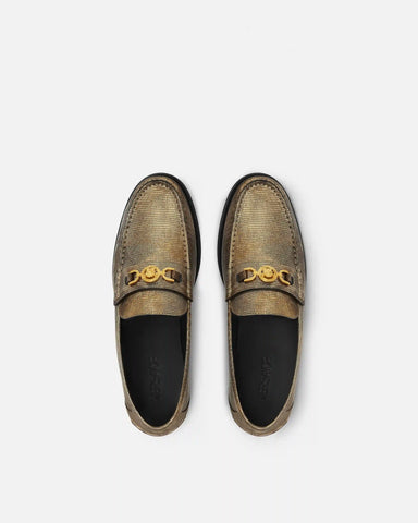 Medusa '95 Lizard-Effect Loafers