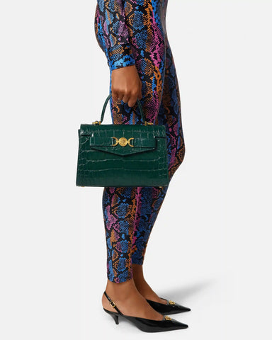 Medusa '95 Croc-Effect Top-Handle