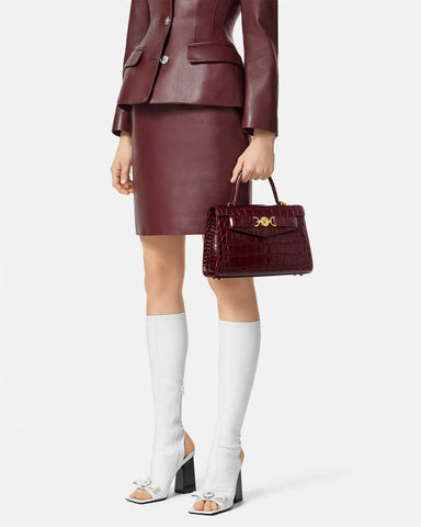 Medusa '95 Croc-Effect Top-Handle