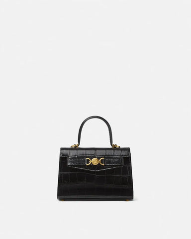 Medusa '95 Small Croc-Effect Top-Handle