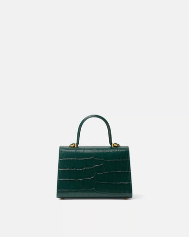 Medusa '95 Small Croc-Effect Top-Handle