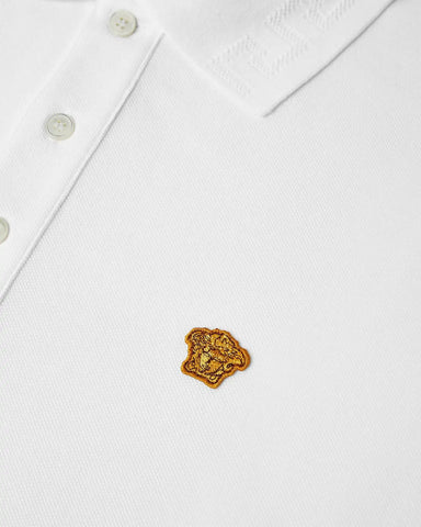 Embroidered Cotton PiquÃ© Polo