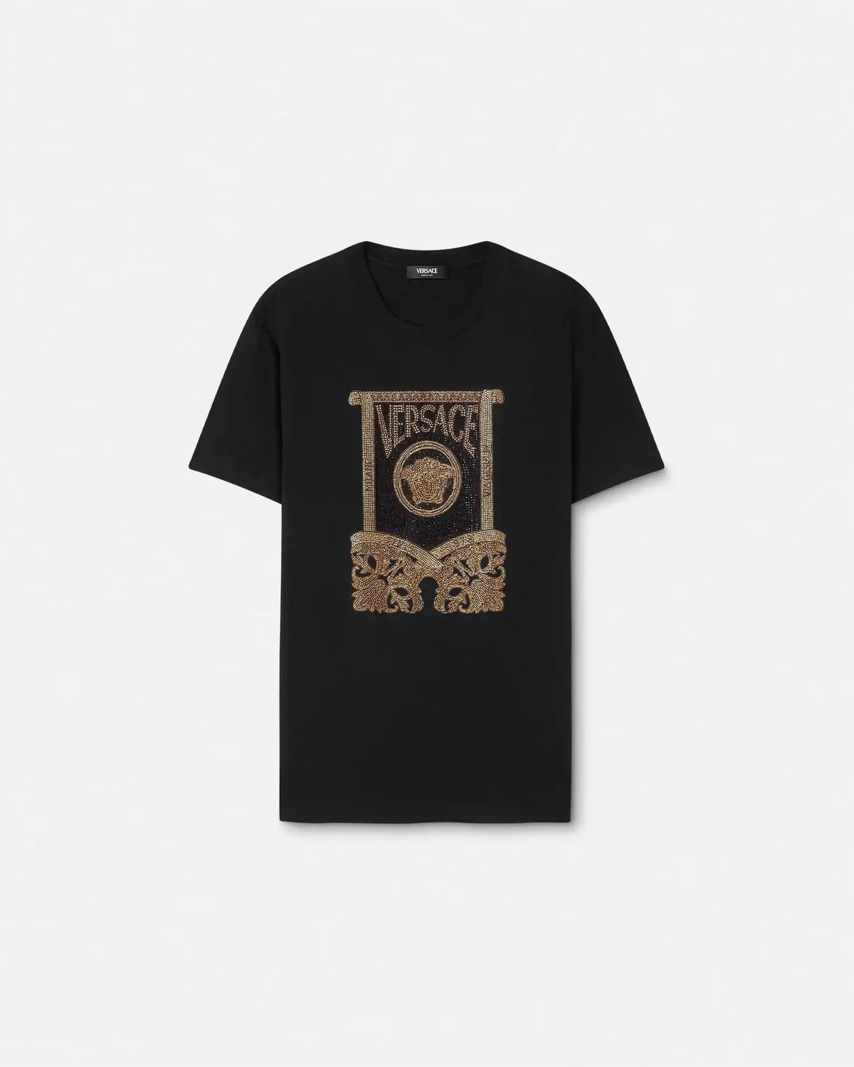 Embellished Cotton-Jersey T-Shirt