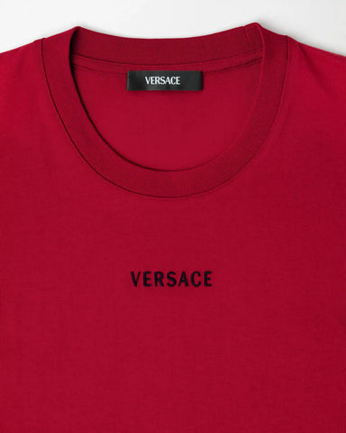 Embroidered Cotton-Jersey Slim T-Shirt