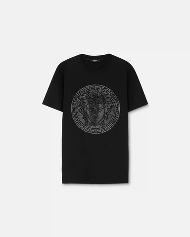 Embellished Cotton-Jersey Slim T-Shirt