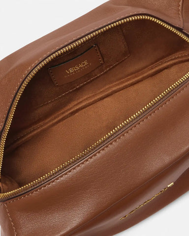 Versace Tag Nappa Bowling Bag