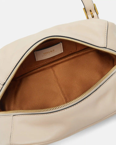 Versace Tag Nappa Bowling Bag