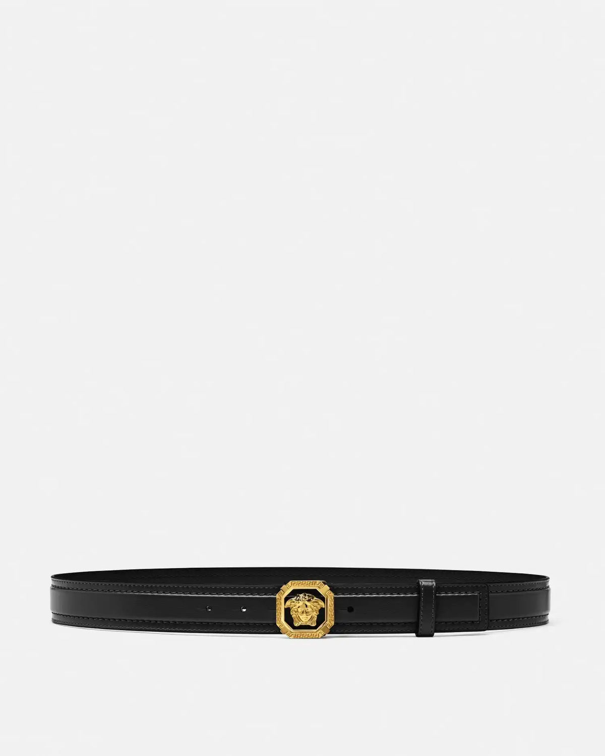 La Medusa Leather Belt 3.5 cm