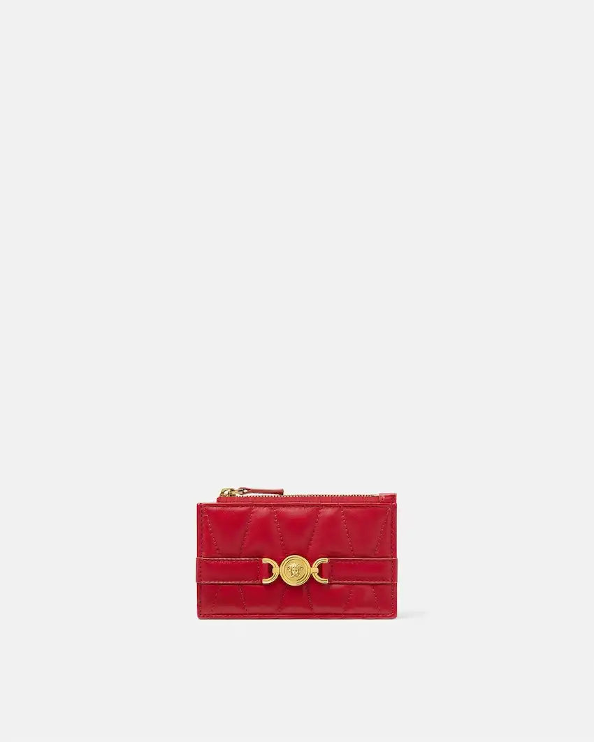 Medusa '95 Quilted Nappa Card Holder