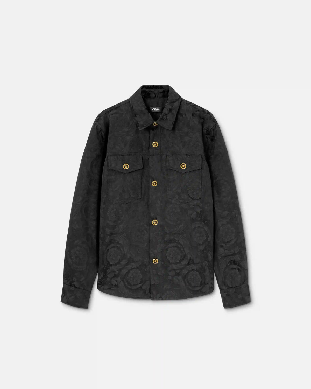 Jacquard Cotton Overshirt