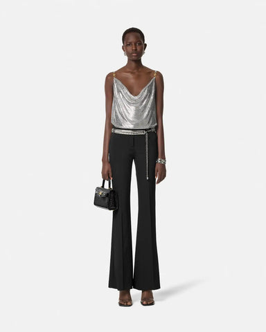 Metal Mesh Camisole Top