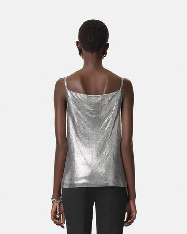 Metal Mesh Camisole Top