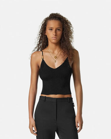 Viscose Knit Crop Top