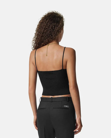 Viscose Knit Crop Top