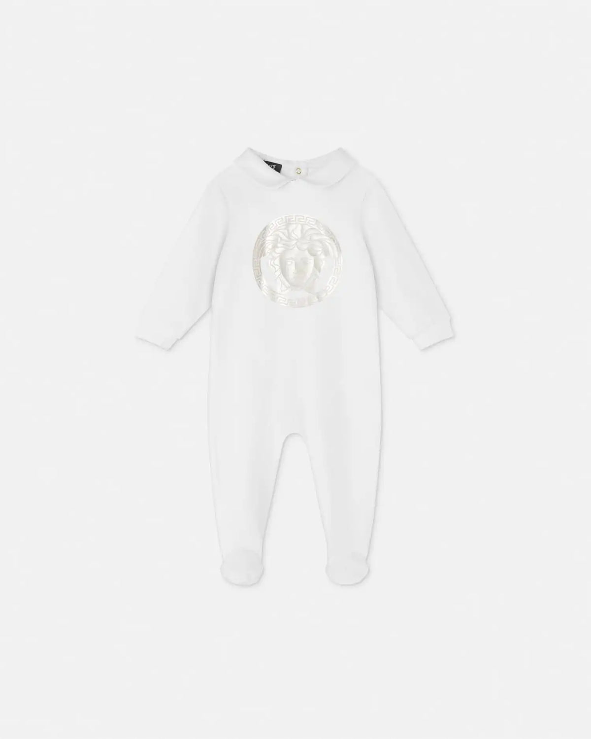 Baby Printed Cotton-Jersey Sleepsuit