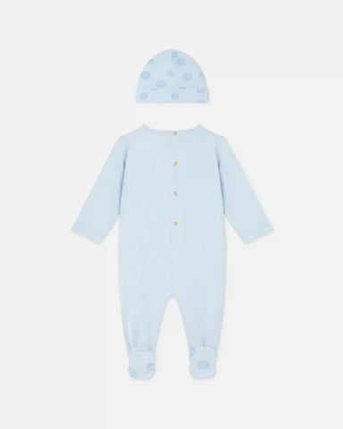 Baby Printed Cotton-Jersey Sleepsuit Set
