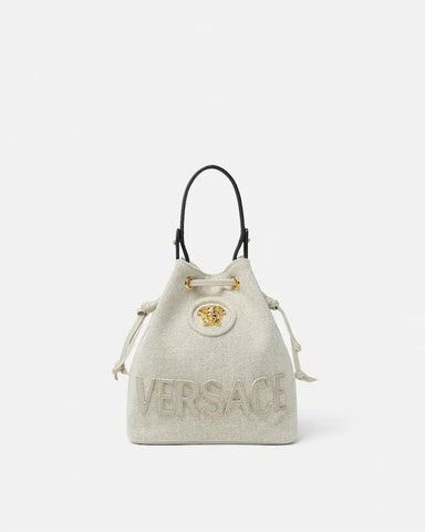 La Medusa Canvas Bucket Bag