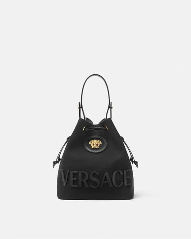 La Medusa Canvas Bucket Bag