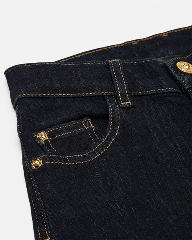 Kids Embroidered Skinny Jeans