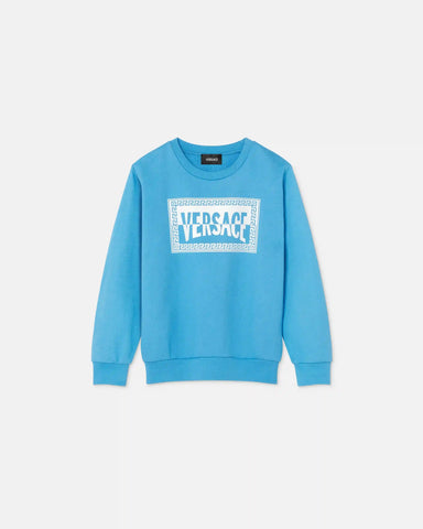 Kids Printed Cotton-Jersey Sweatshirt